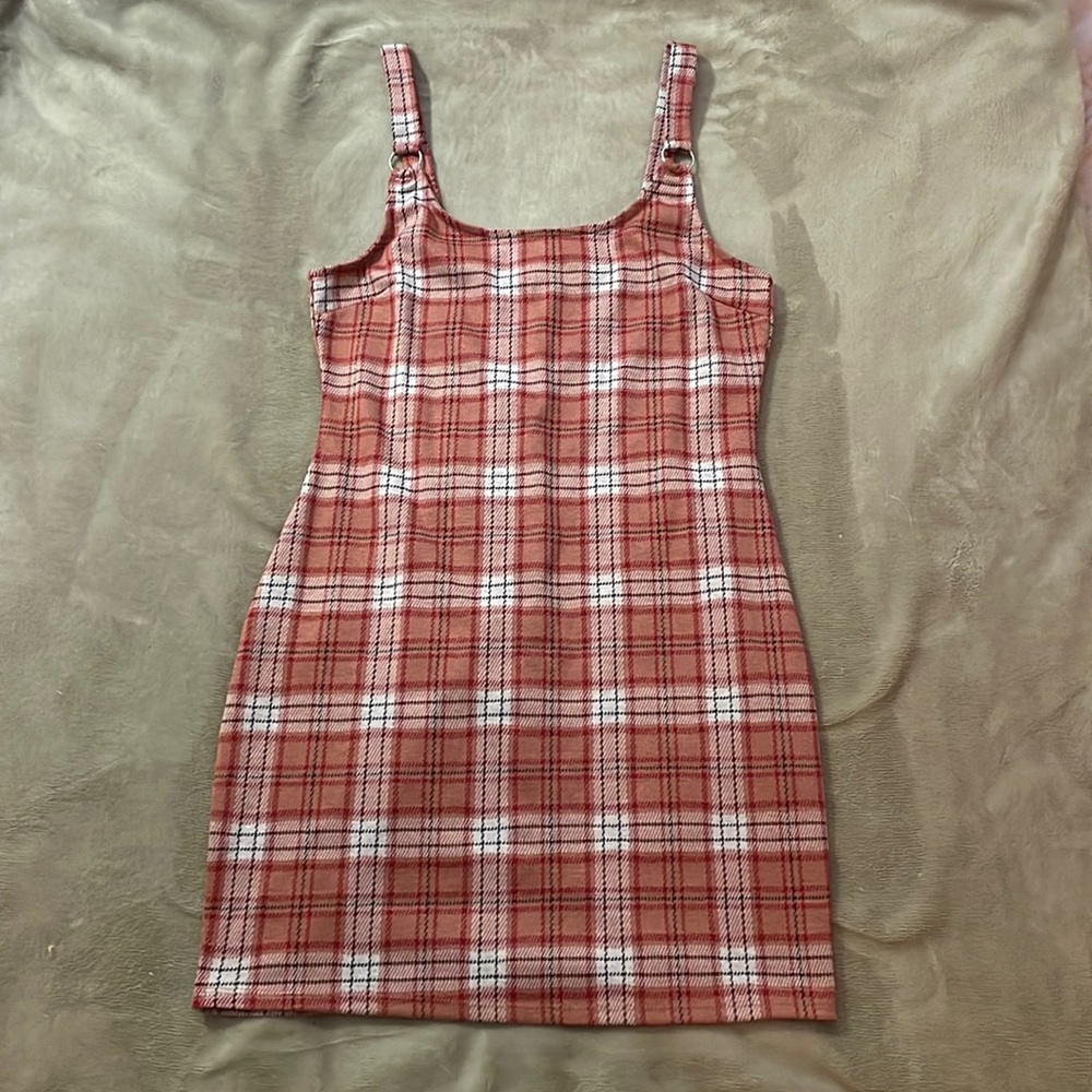 Red Plaid Dress from Forever 21